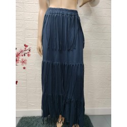 Falda de flecos ,Talla...