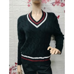 Suéter de punto trenzado...