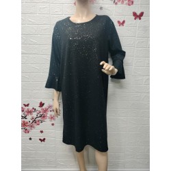 Vestido de manga tres...