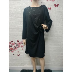 Vestido de manga larga con...