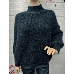 Suéter de punto de manga...