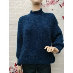 Suéter de punto de manga...