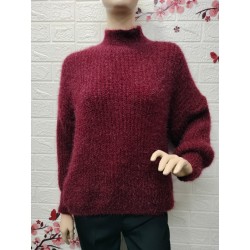 Suéter de punto de manga...