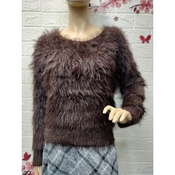 Suéter de pelo sintético de...