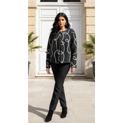 Chaqueta tipo gilet bouclé...