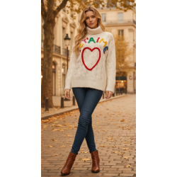 Jersey de punto de cuello...