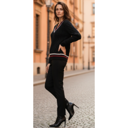 Suéter de punto trenzado...