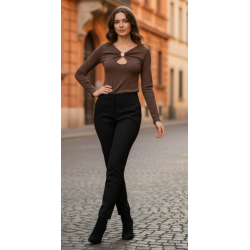 Top con escote en V y un...