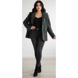 Chaqueta de tejido con...