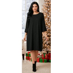 Vestido de manga tres...