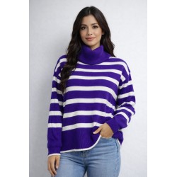 ✨ Jersey de Punto a Rayas...