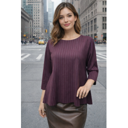 Blusa de punto roma con...