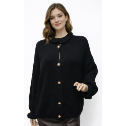 Cárdigan de punto grueso...