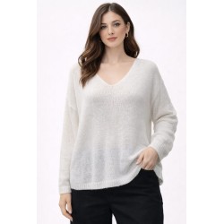 Jersey básico escote en V...