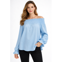 Blusa hombros descubiertos...