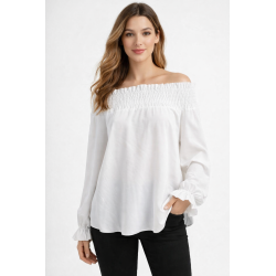 Blusa hombros descubiertos...